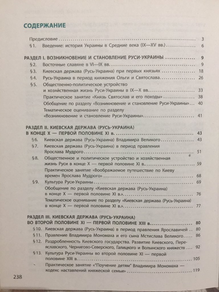 История отечества бгажнокова 8. Украинский учебник истории. Украинские учебники по истории. История Отечества 7 класс оглавление. История Украины 6 класс учебник.