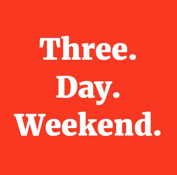 ButtersBagels's tweet photo. There might not be any better feeling, right? Who's got plans for their day off? https://t.co/7FRKmGlm9N