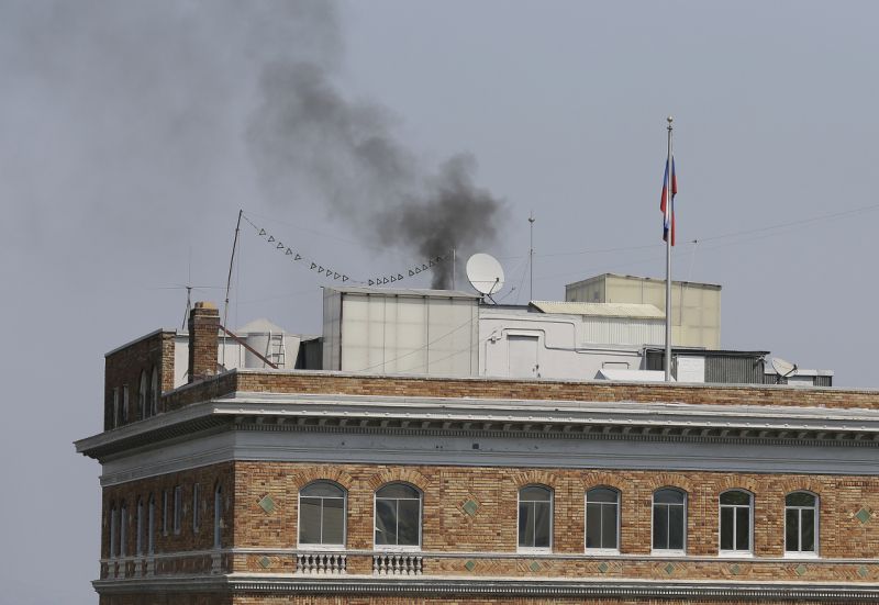 Did Russia elect a new pope? Smoke pours from consulate in San Francisco