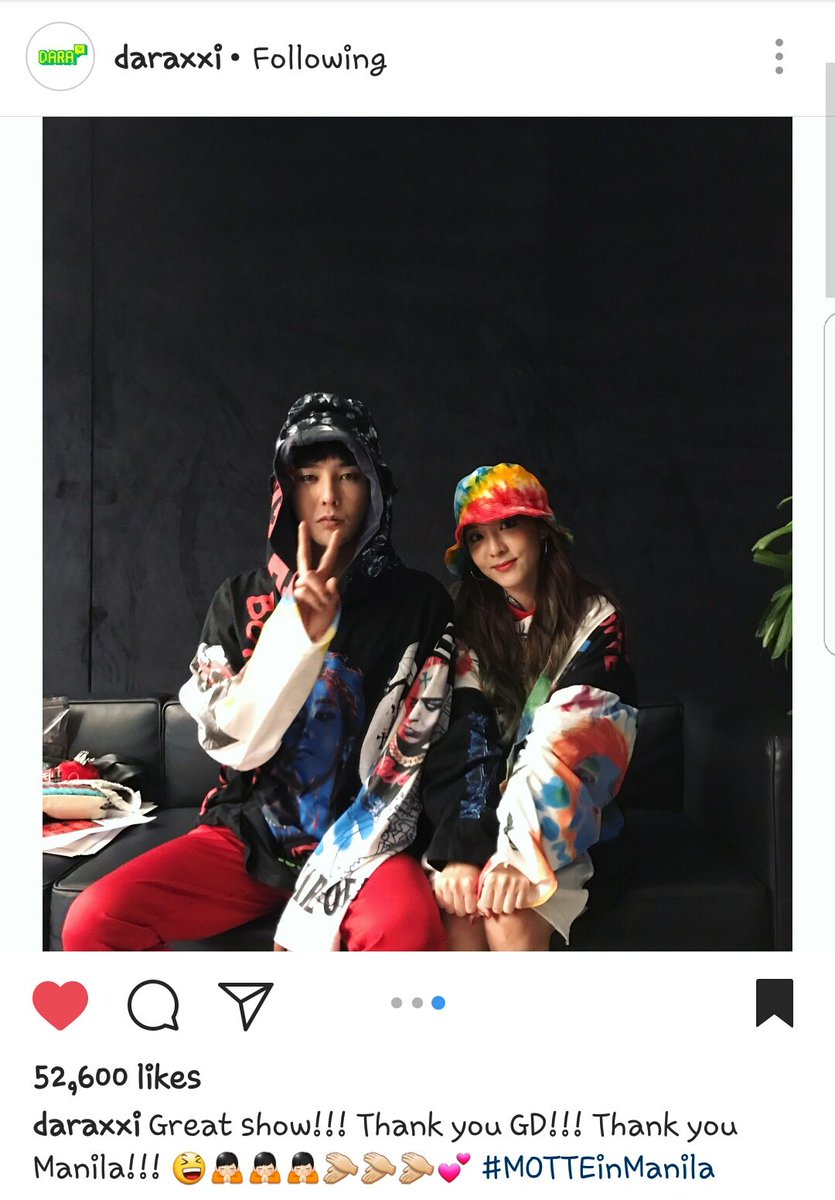 JDfannatic's tweet photo. Dara's IG update.

(P.s - the second pic tho ♥♥♥)
#Daragon #applers https://t.co/AuZ4EcpIxW