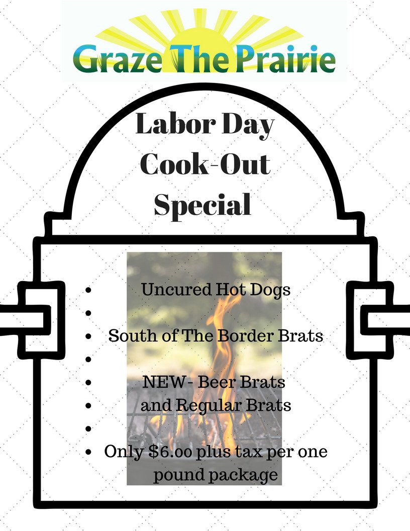 GrazeThePrairie's tweet photo. Stop by the #FarmersMarket and get some of our #GrassFedBeef for your Labor Day Cook-out
#WichitaOTFM #KSGrown https://t.co/dzHOsGG9dN