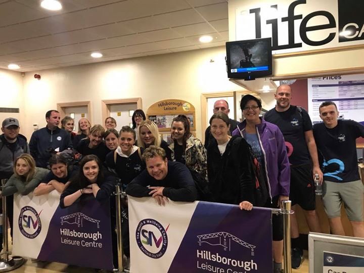 Well done to our amazing #60/600 SIV team who walked 28 miles today around all Sheffield based SIV venues. #uniteagainstdementia