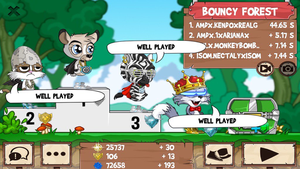 hashemi20's tweet photo. Having a blast @ #funrun2 #KendoxrealG #monkeybombs2 #NectalyXisom https://t.co/S3pFddtye9