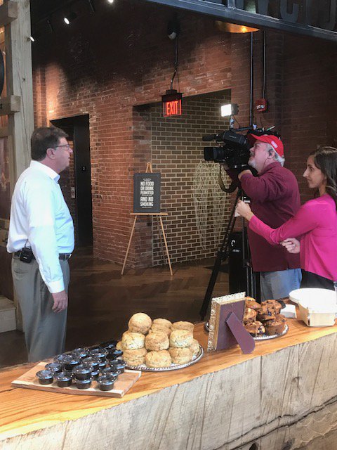 jenniferriegert's tweet photo. Kicked off Toast the Trees today with @Angels_Envy and @WLKY in Louisville #AE4TheTrees https://t.co/AnaSJV5ENg