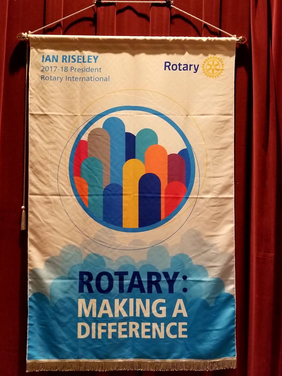 MuncieRotary's tweet photo. Muncie Rotary 100 Anniversary Celebration @HorizonCC. A wonderful evening. @BashamDale https://t.co/KKZLajTVIA
