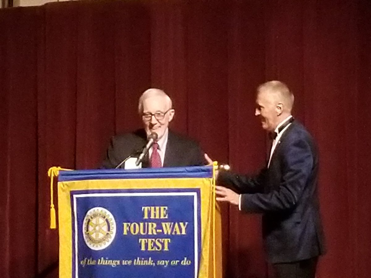 Muncie Rotary 100 Anniversary Celebration <a href="/HorizonCC/">Horizon Concrete Contractors</a>. A wonderful evening. <a href="/BashamDale/">Dale Basham</a>