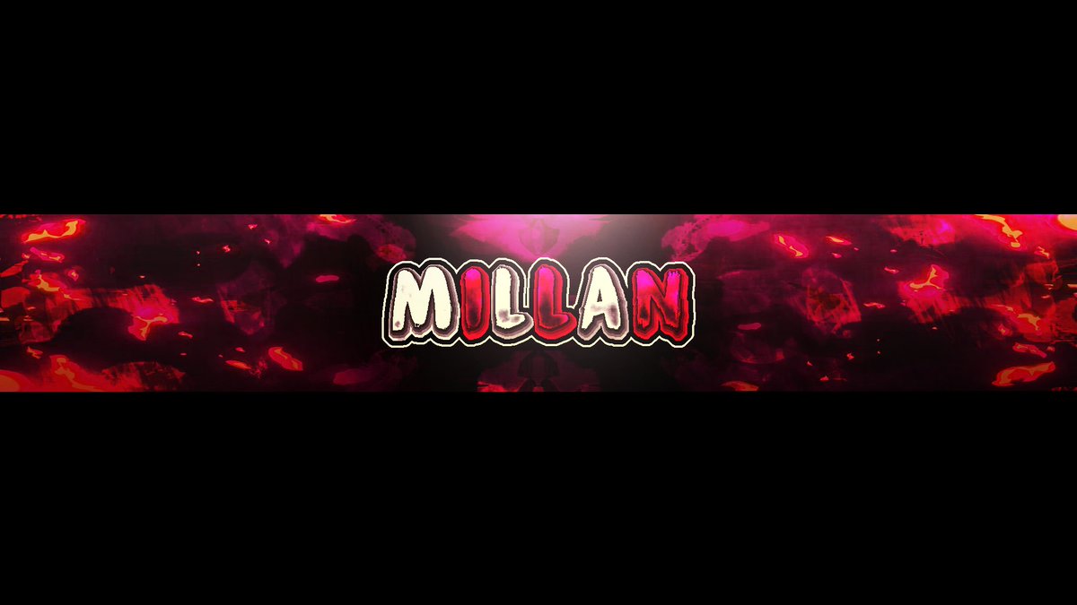 evanwahm's tweet image. Youtube Banner For @Millan 
ops?
Client wanted it to be like my thumbnail style
Support is appreciated