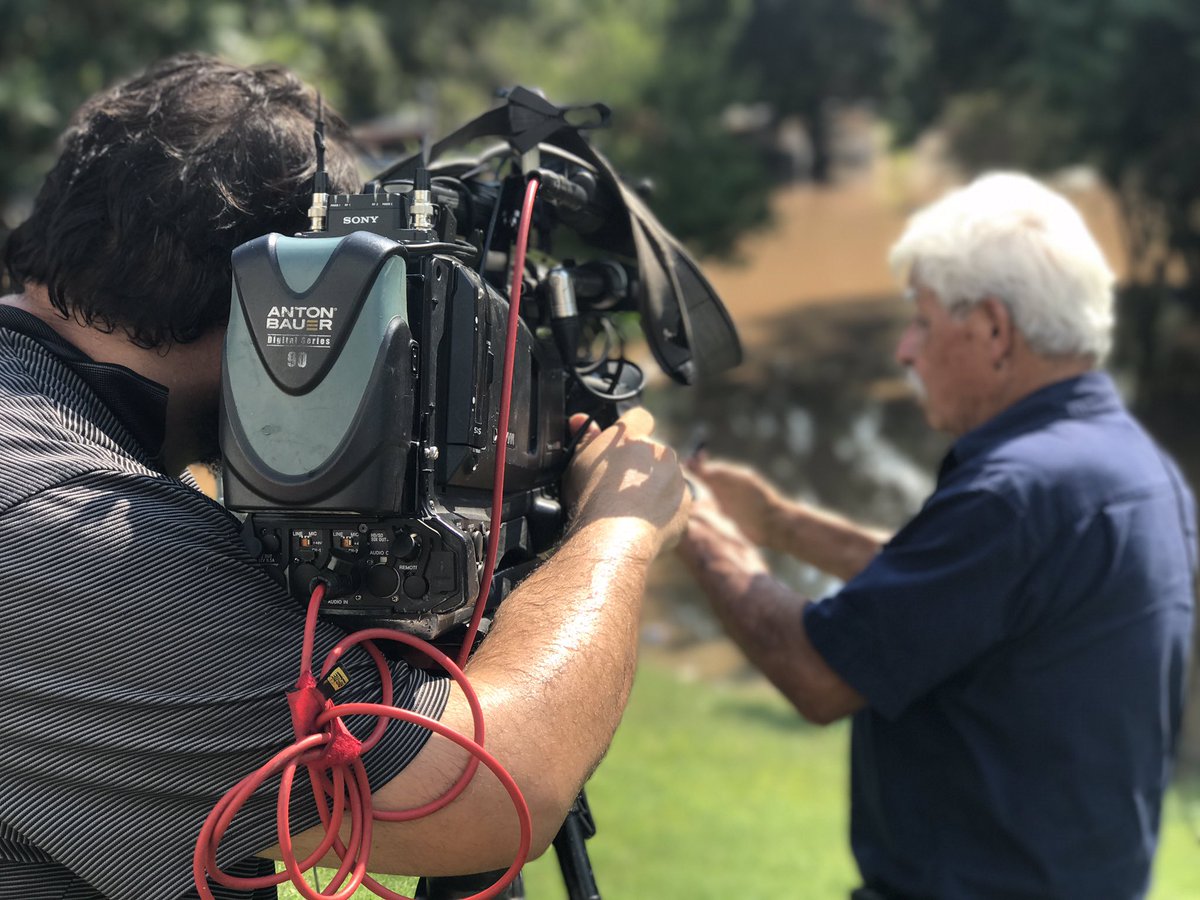 ColleenWeather's tweet photo. Our awesome photographer @MikeBotsford catching stories in action today. Time to tell these stories tonight on @wfaachannel8 10PM. #Houston https://t.co/cqQcWq6ceY