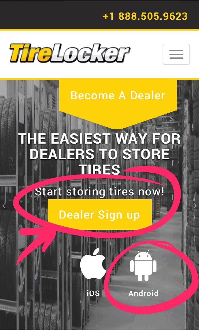 TireLocker's tweet photo. Go to TireLocker.ca today, and sign up with us! You can now find our android app on the Google Play store! https://t.co/spiAon7dkU https://t.co/EV22eV61a0