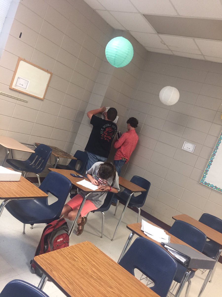 Aimz_76's tweet photo. 8th grade went on a scavenger hunt to solve equations with square and cube roots 📚📝🐾 https://t.co/amUI79qNUX
