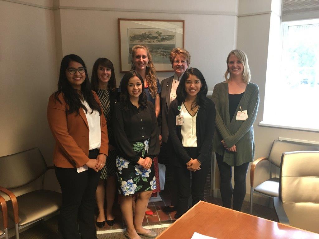 UCgphap's tweet photo. Congrats to the 2017 #GPHAP Erikson Fellows at their summer report out with the President of @UChicagoMed Sharon O'Keefe @haroldpollack https://t.co/93tZ1m0s8G