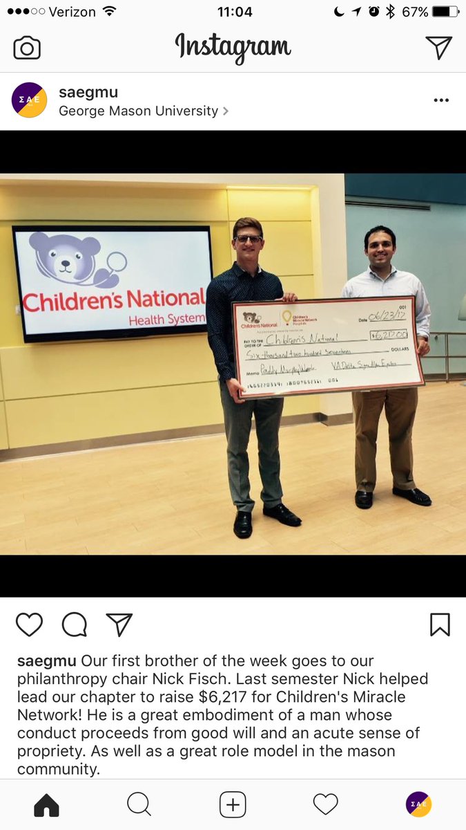 Go check out our new instagram post of our brother of the week Nick Fisch!