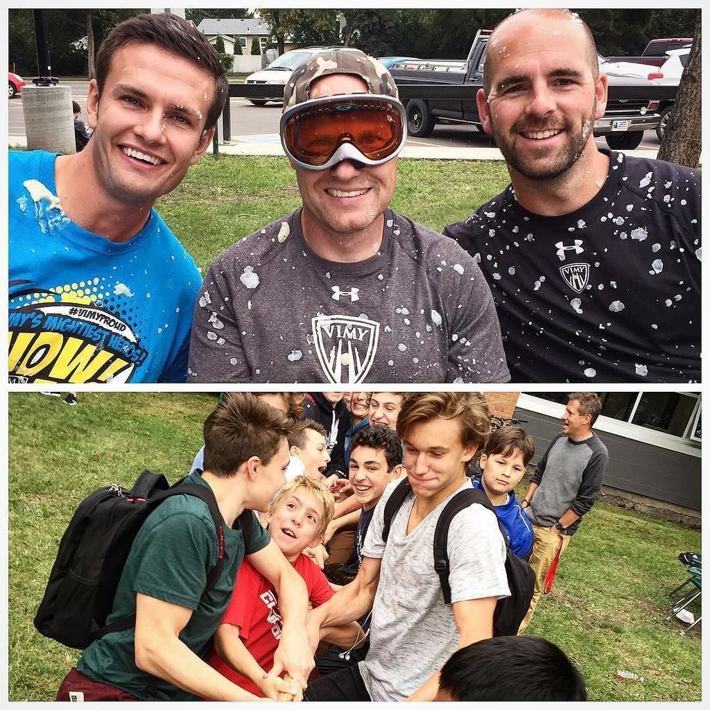 VimyAcademy's tweet photo. The #vimywow carnival was a hit! Shout out to Mr. Fix, Schmidt & Faulkner who might of had the worst station this afternoon. #mashpotatotea… https://t.co/2BuwFAhaIn