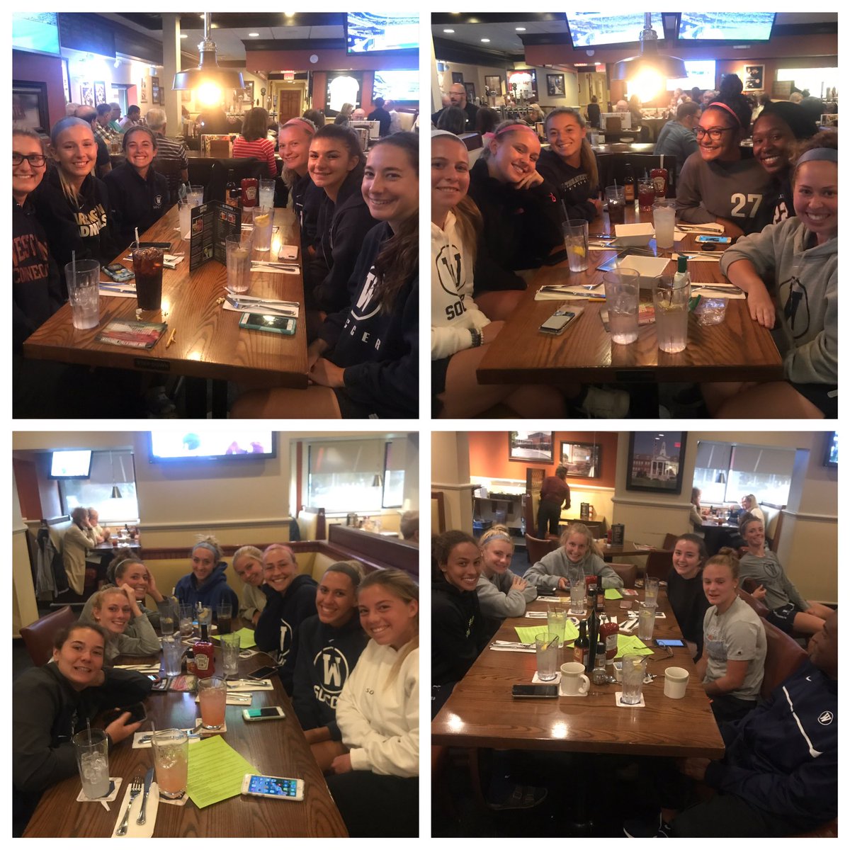 Following a 2-0 win to open the season with a little dinner