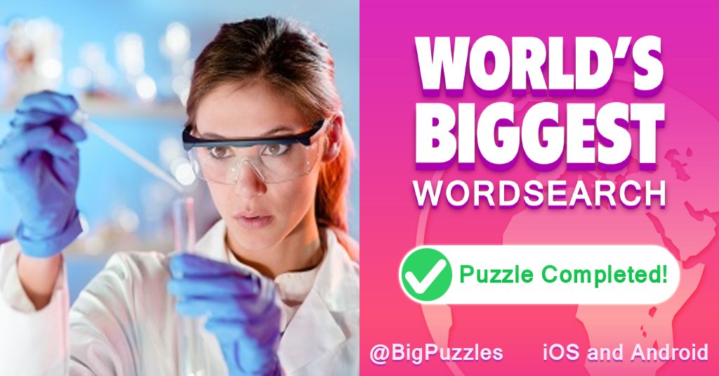 Duke_of_Dope's tweet photo. I just beat 'Scientific studies' in World's Biggest Word Search.

It's free https://t.co/QrVlUbNvq9 https://t.co/cDcewmYE5p