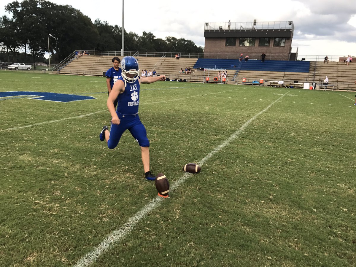 mopicer's tweet photo. Jay Royals getting ready to kick off first home game. Catch all the local area highlights at 11pm on WEAR TV3 https://t.co/SmGFVZ9ASx