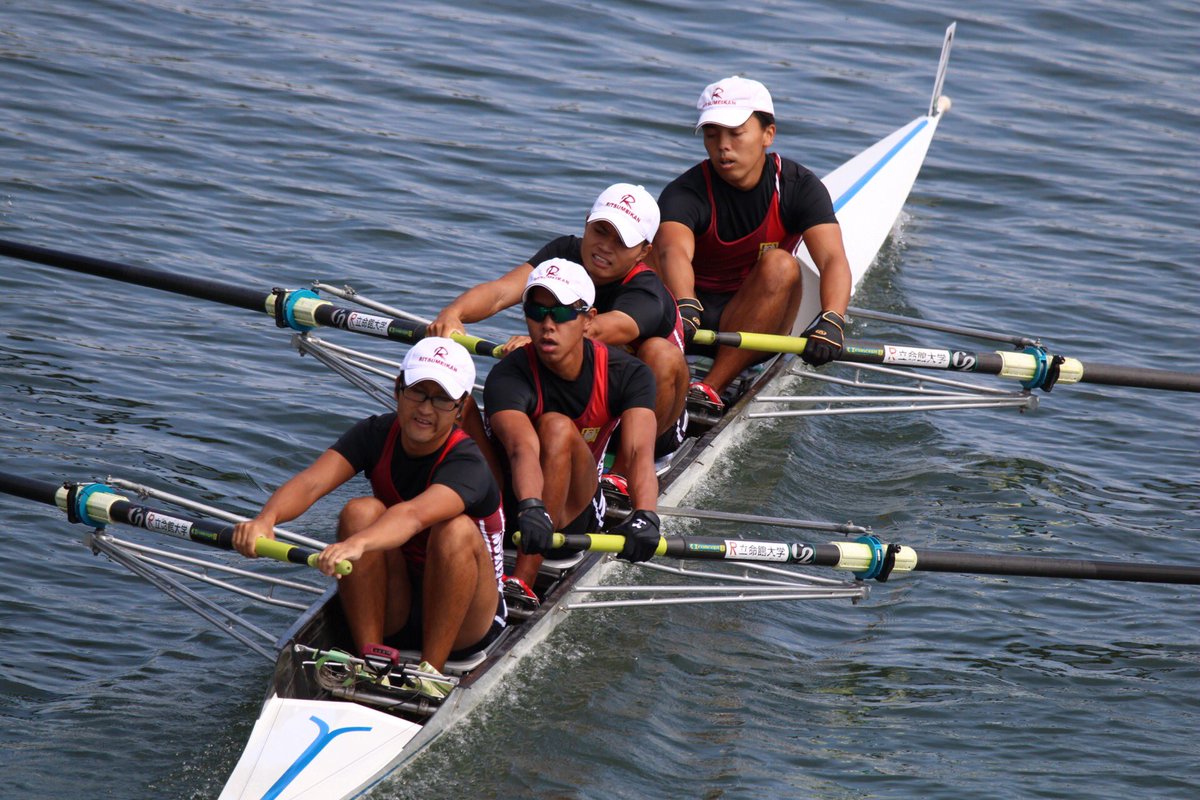 立命スポーツ編集局 ボート部 全日本大学選手権大会 3日目 戸田漕艇場 インカレ3日目です 本日の立命館のレースは 男子舵手付きペア 男子ダブル 女子ダブル 女子舵手付きクォドルプルの準決勝です 明日の決勝進出をかけたレースです 応援