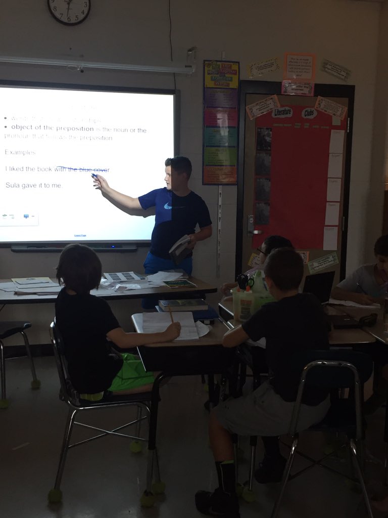 ❤️ watching AJ explain the lesson to his classmates! <a href="/ridgeviewraptor/">Ridgeview Elementary</a>