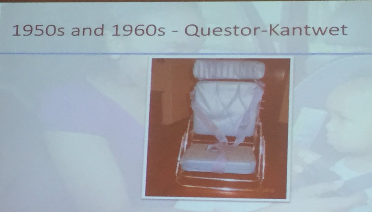 alison_parr's tweet photo. Car seats, NHTSA and CPST Certification have come a long way since the 50s!! Awesome presentation Kerry Chausmer @safekids #KidzInMotion https://t.co/fZyqTR0byZ