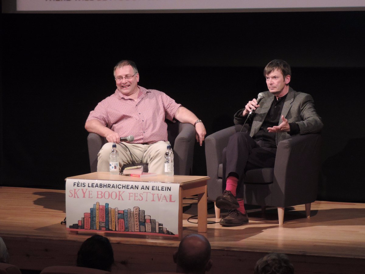 SkyeBookFest's tweet photo. Ian Rankin gave excellent insight into his exceptional writing @SkyeBookFest https://t.co/hF2abuqlZv