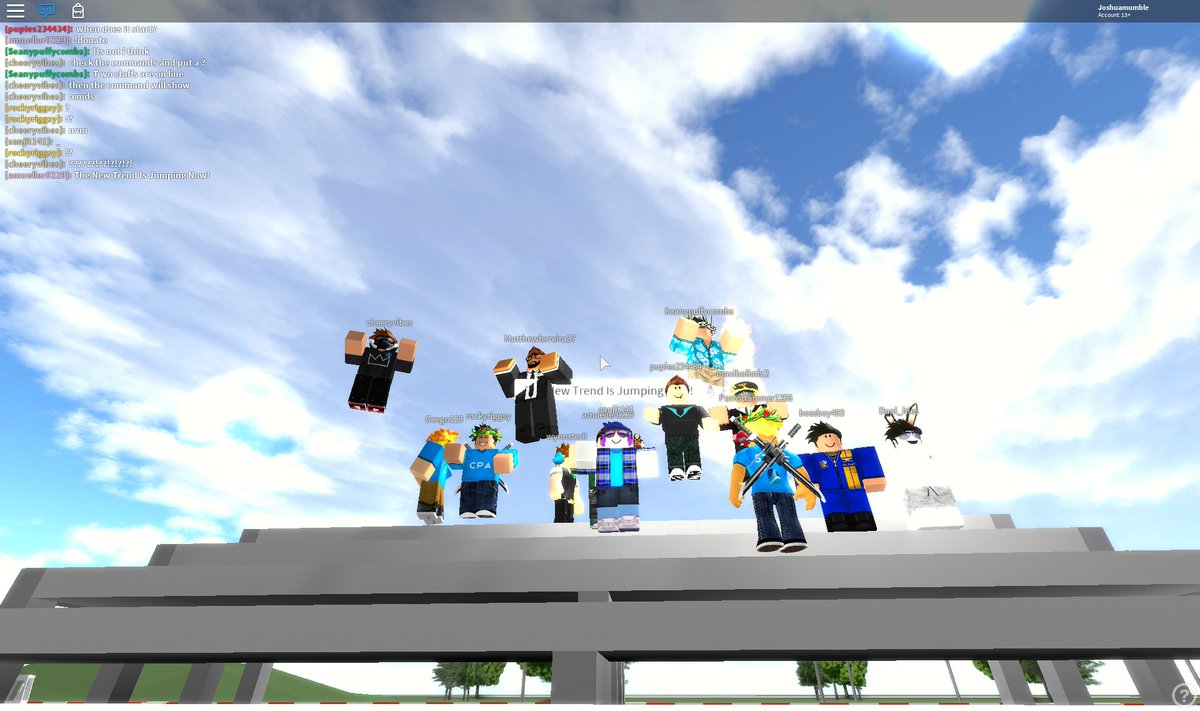 JoshuaMumble's tweet photo. Waiting for #RIA2017 to start #ROBLOX https://t.co/Z1BtfZgJwf