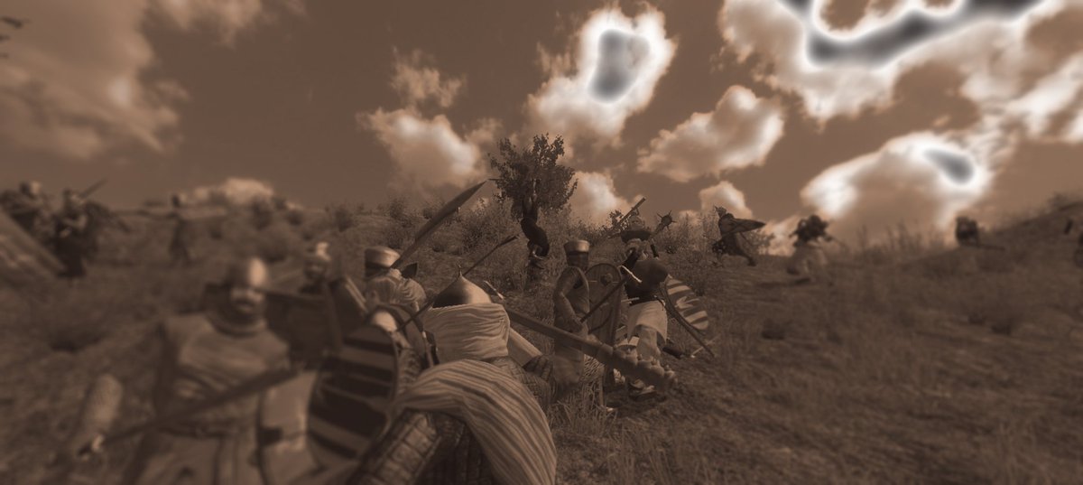 CountRaichs's tweet photo. Enagaging in battle in pro style!! #Just_Rhodoks_thing https://t.co/YmE3vdgkoH