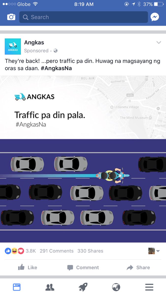 redLINGAT's tweet photo. @angkas one does not simply throw some shade ๐๐ @uberph #AngkasNa #UberPH #UberIsBack https://t.co/jpyoSC1Hhy