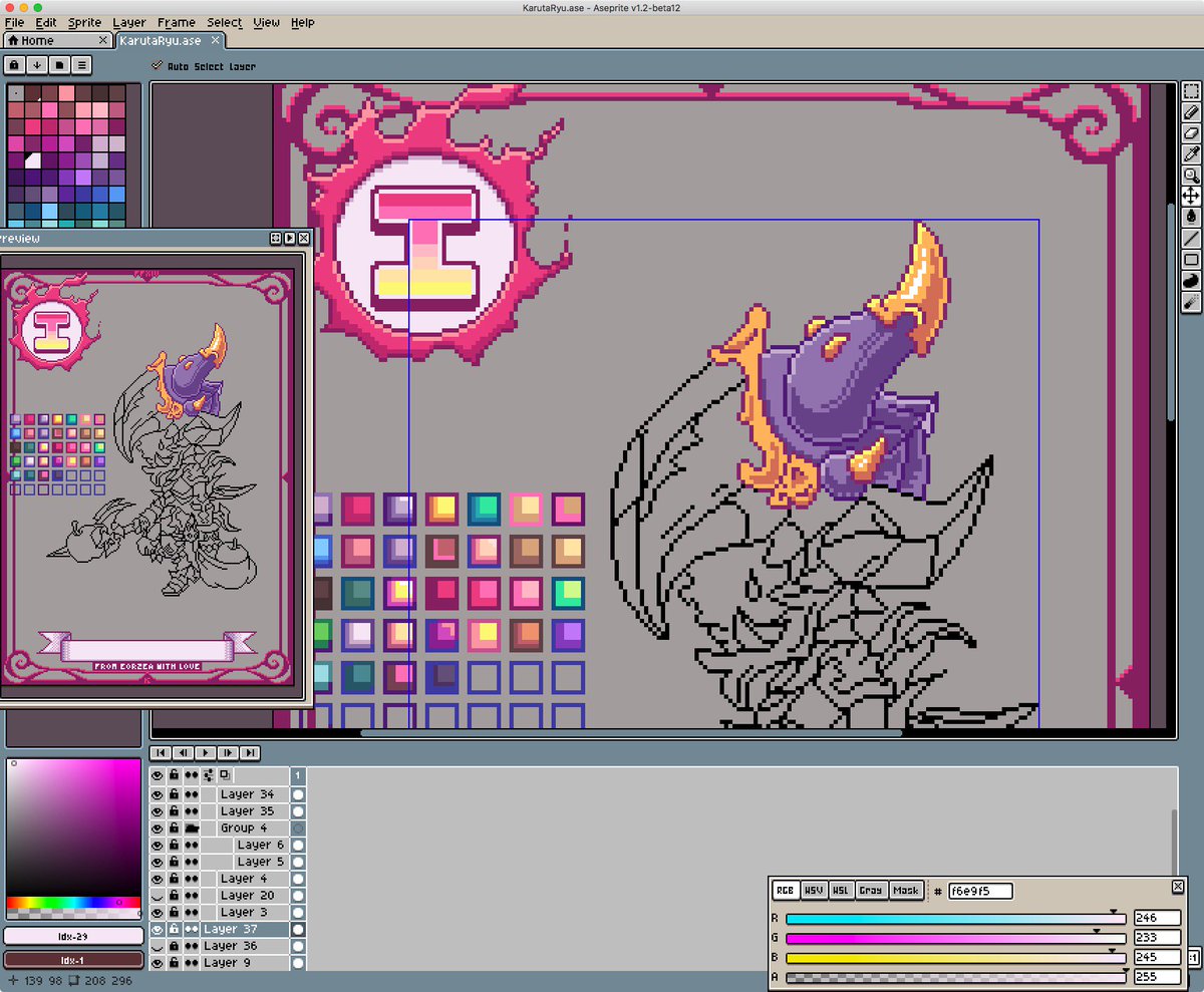 澤田圭 ｷｬﾗｸﾀｰﾃﾞｻﾞｲﾅｰ No Twitter 新しい絵札描き始めたよ ドット絵は気が遠くなるけど 読み手によって色んな捉え方 が出来る国語のようなアナログ絵と違って 明確な答えがある数学的な楽しさがあって描いてて心地よいね あいこめ