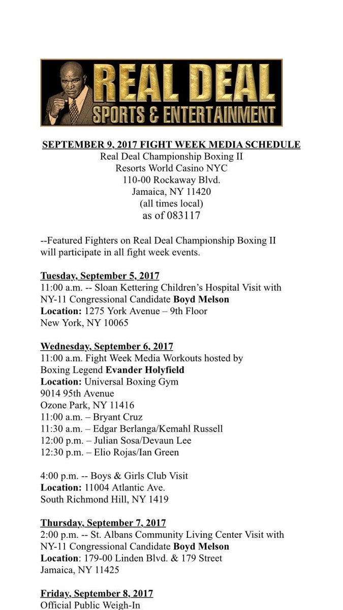 BoydMelson's tweet photo. #BoydMelsonForCongress #WeAreStrongNowStatenIslandSouthBrookyn #StrengthThruLove@holyfield@realdealbox#TheRealDealEvanderHolyfield https://t.co/2qswnSCSZr