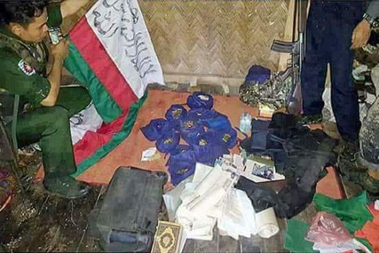 A Bengali arsonist from ARSA who paticipated in burning 18 Rakhine villages in Maungdaw vicinity was caught and handed over to police.