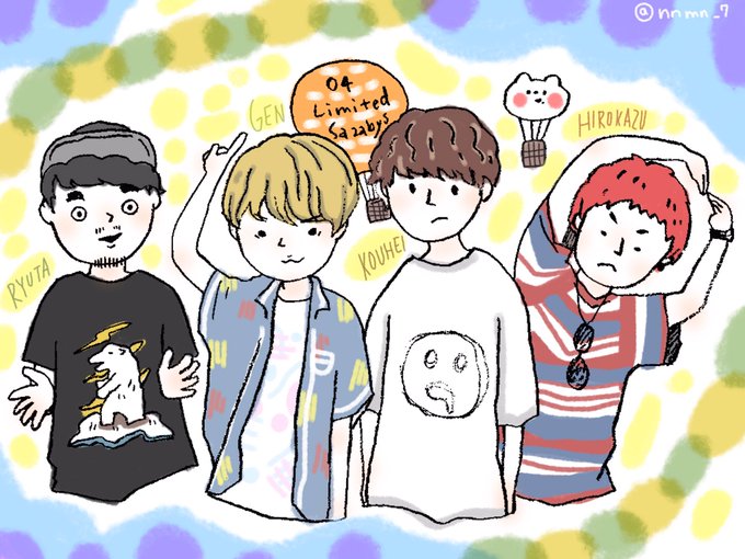 04limitedsazabysのtwitterイラスト検索結果 古い順