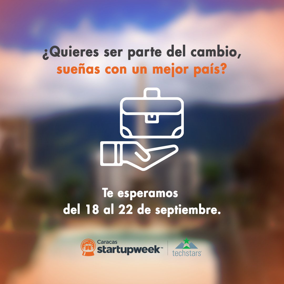 StartupDigestVE's tweet photo. #SabíasQue el #StartupWeekCCs es un evento sin fines de lucro. Son +35 organizaciones trabajando voluntariamente juntas para ti. https://t.co/PNvvj3wgGv