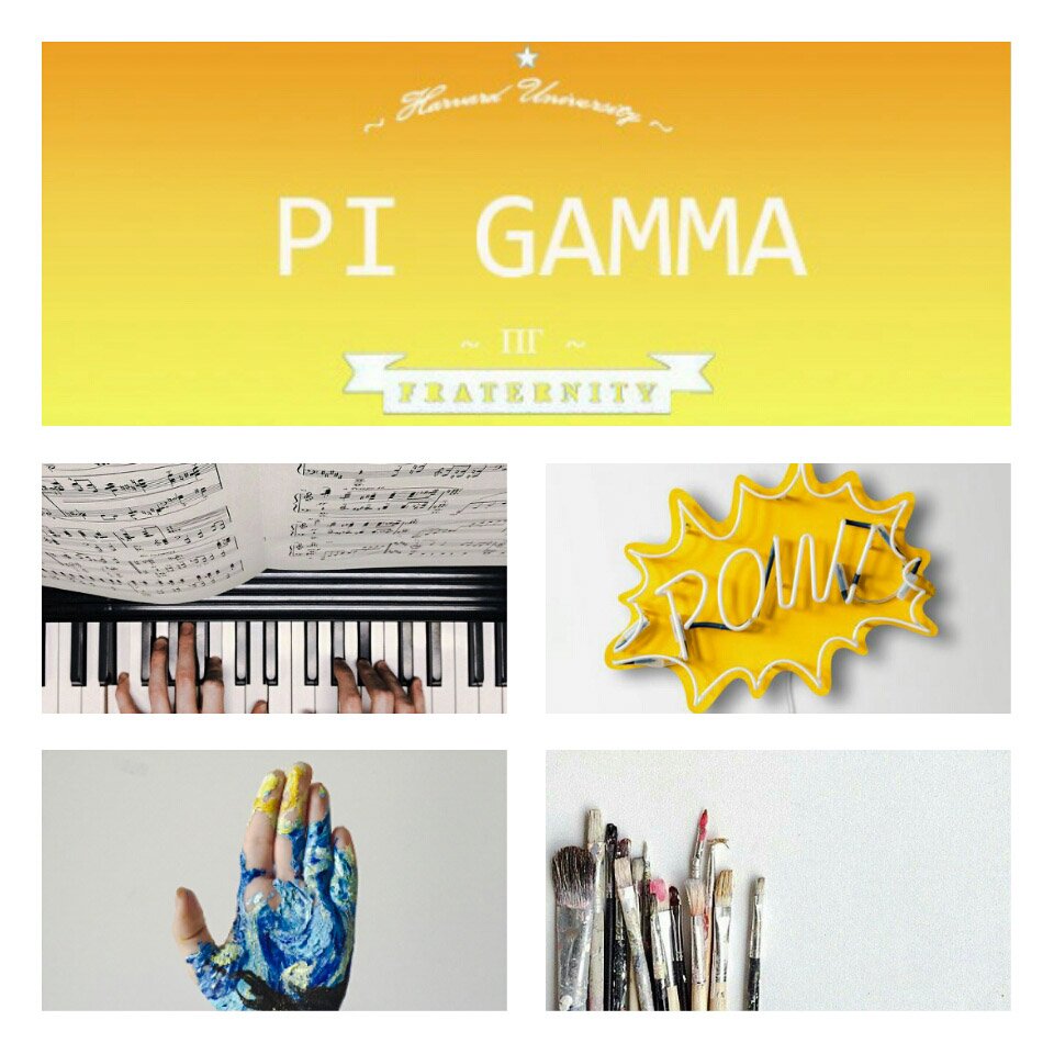 ¡Pi Gamma está buscando tu talento artístico!

Visita nuestra web para unirte a esta fraternidad: rolharvarduniversity.weebly.com

¡RT!