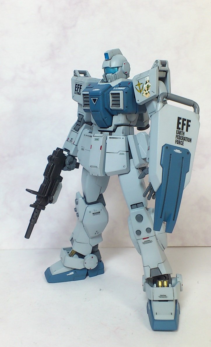 توییتر のんすけ N S در توییتر Hguc 陸戦型ジム 寒冷地仕様 アニメ 機動戦士ガンダム 第08ms小隊 より 陸戦型ジムをゲーム ギレンの野望 に登場した青を基調としたカラーリングの寒冷地仕様で作製しました T Co Ulilutokbi