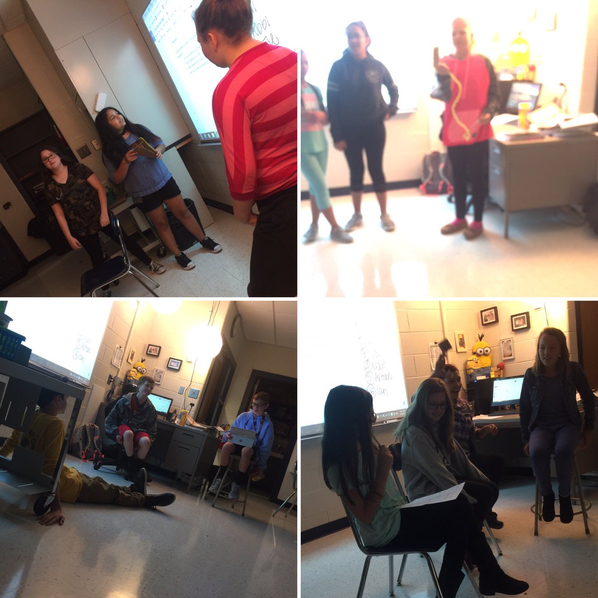 scullotta22's tweet photo. 7th grd #instantdesignchallenge was awesome! Ss came up with some amzng doorstops 2 solve my problem! #bhmsSTEM #LLAWarrior #BHWarriorPride https://t.co/imdj9Iv5z7