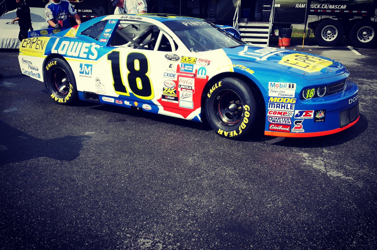 jeudi_Lavoix's tweet photo. Alex Tagliani @tagliani @TagAutosport #nascar #epipen #lowes #sthuber #spectrapremium #Canada150 #gp3r
#NASCARPintys https://t.co/PiNHFzLRum