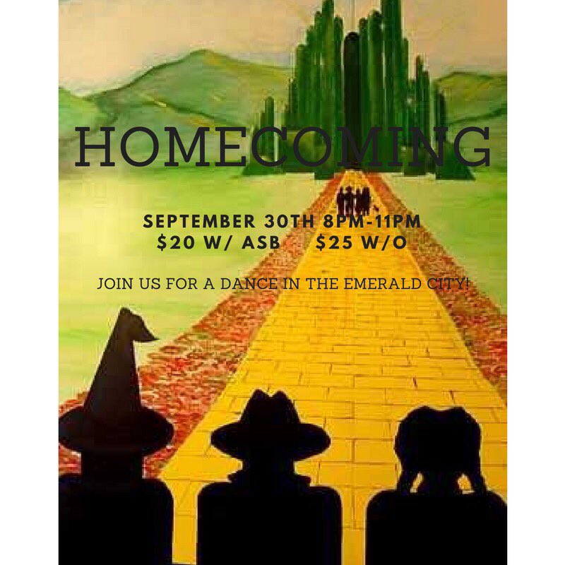 MHSBenny's tweet photo. There's no place like home..coming!! Mark your calendar cats🤘🏼🤘🏼 https://t.co/zUPNKgTK5X