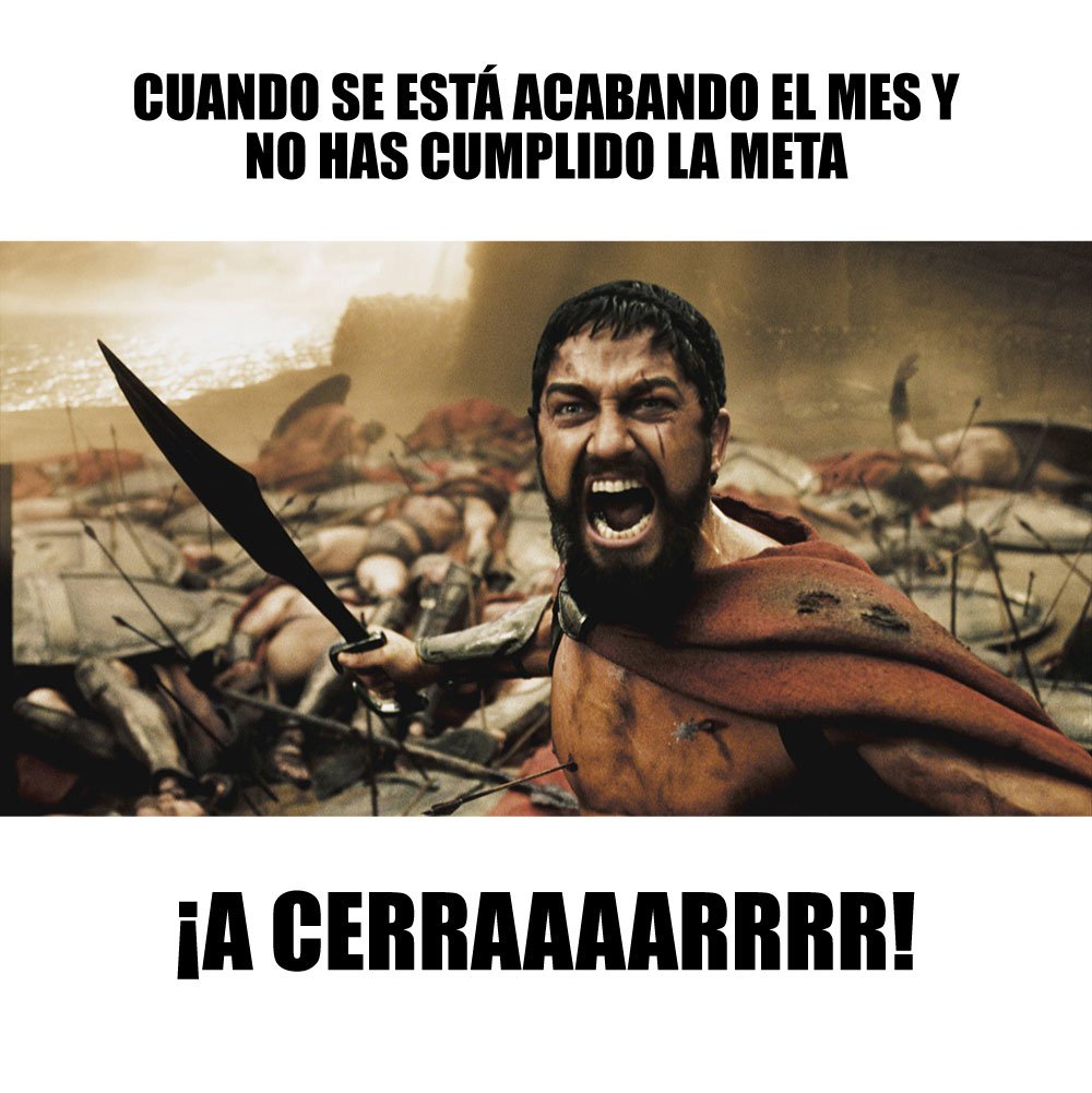 SandlerColombia's tweet image. Un poco de humor para terminar la semana! #MemeSandler
¿Cumplieron su meta de Agosto?