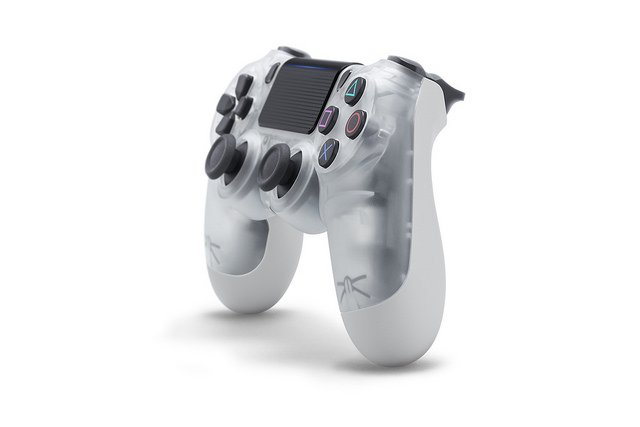 PlayStation's tweet photo. New translucent DualShock 4 colors announced, watch for 'em on store shelves later this month! More details: https://t.co/D2ScG5Jo35 https://t.co/C7JFDls515
