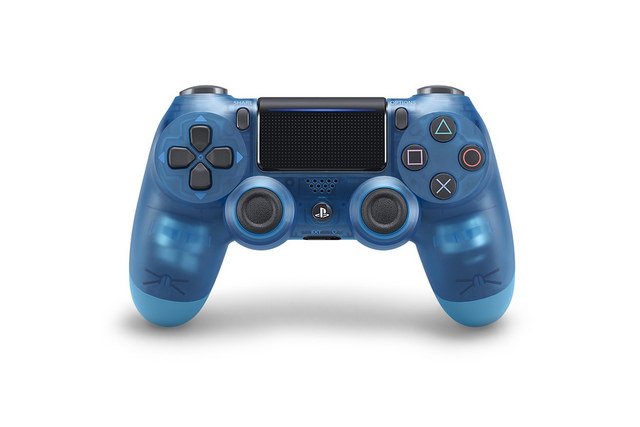 PlayStation's tweet photo. New translucent DualShock 4 colors announced, watch for 'em on store shelves later this month! More details: https://t.co/D2ScG5Jo35 https://t.co/C7JFDls515