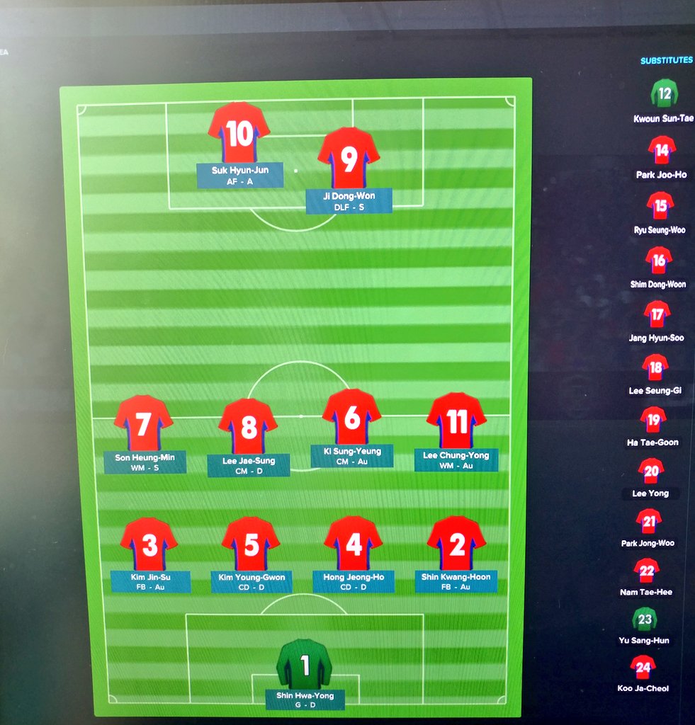 tpbarnes86's tweet photo. #FM17 #SummerFriendly:
🇰🇷South Korea vs. England🦁 https://t.co/LYi6Kmx1NO