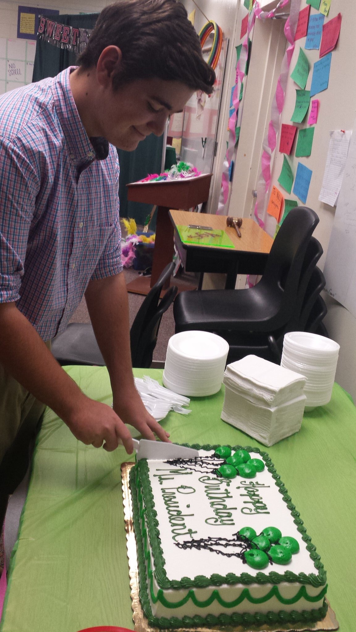 Happy 16th Birthday to our SGA President Tyler Perry!  