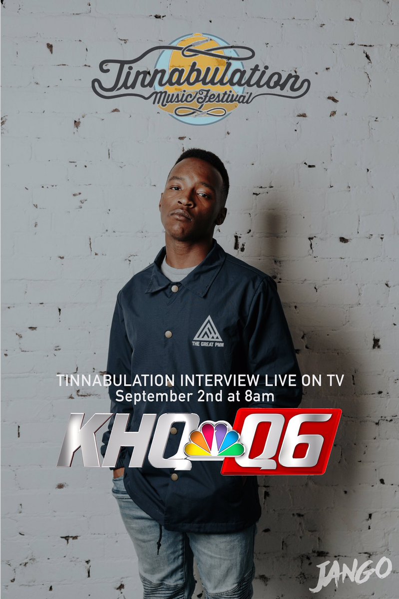 I'm going to be on live tv with KHQ Local News tomorrow morning at 8!
#Jangoslives
#KTgTheCollective
#KHQ
#SpokaneDoesntSuck
#TinnFest
