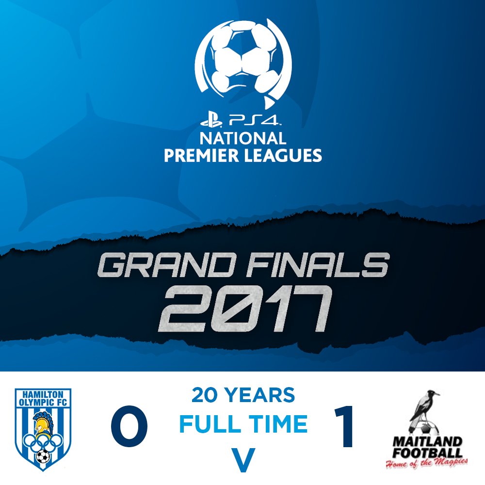 nplnnsw's tweet photo. FT: @HamiltonOlympic 0 @MaitlandFC 1
Congratulations to @MaitlandFC!! #PS4NPLNNSW https://t.co/uuHdRBBxKR