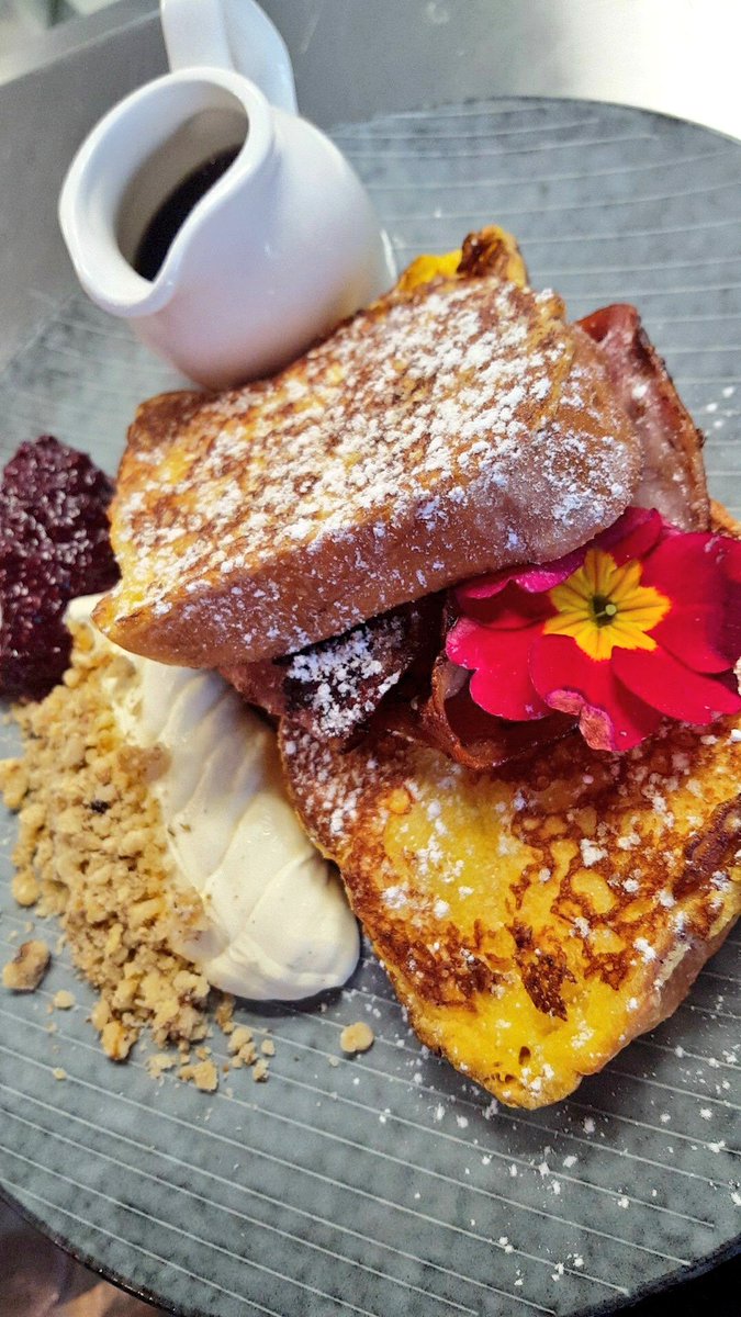 NzMcKenzie's tweet photo. Finally got round to visiting a friend's new cafe. The French Poly Toast was yum! Make sure you visit #LEICafe. 🌺#PolyCentral #Ponsonby https://t.co/NsvUVnQTXV