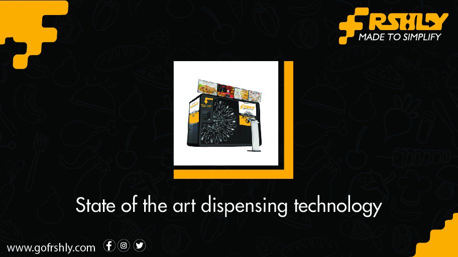 gofrshly's tweet photo. #Revolutionary #technology in the #FoodIndustry!
#frshly #foodies #nearyou #favourite #Frshlyoutlets #restaurants #automated #tech #india https://t.co/AFvwR9QxYF