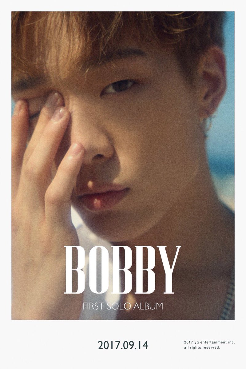 iKON_YG's tweet photo. [BOBBY - COMING SOON]

🔥 https://t.co/c5F0ooXIEL

#BOBBY #바비 #20170914 #FIRST #SOLO #ALBUM #NEWRELEASE #YG https://t.co/8NOC7SD3et