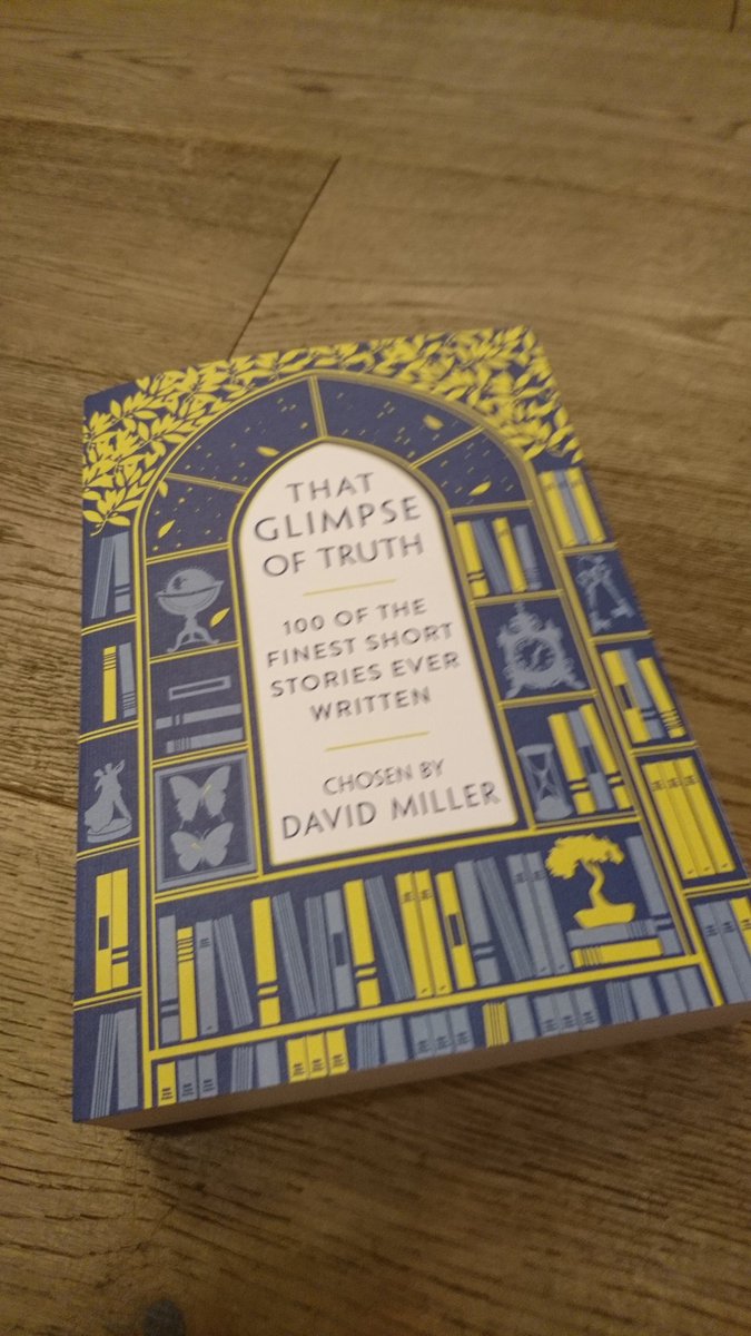 TheBookshopMan's tweet photo. Finally in paperback. A thing of pure beauty. Thinking of @drearyagent. Greatly missed.  #ThatGlimpseofTruth @HoZ_Books https://t.co/zGbt46JGM6