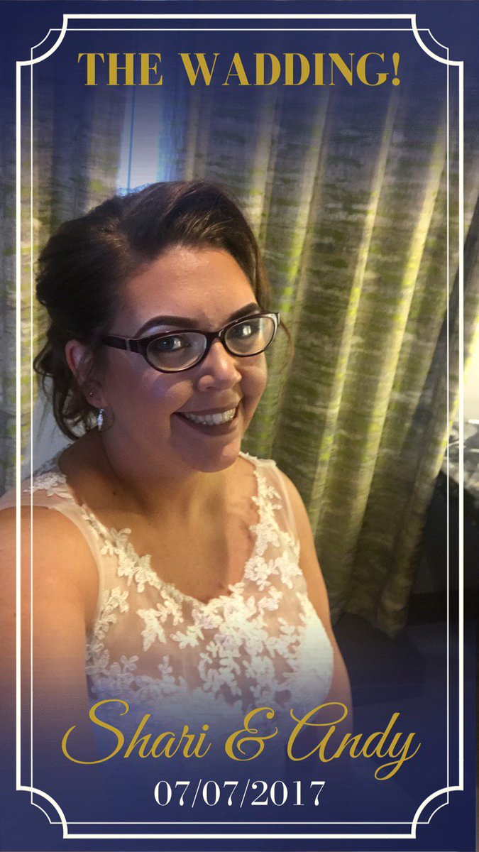 persfilters's tweet photo. 😍😍😍 Custom wedding filter in action! #personalisedfilters #Customsnapchatfilters #Snapchat #Weddingfilter #Snapchatfilters #Wedding #Bride https://t.co/mI3gNjrsZH