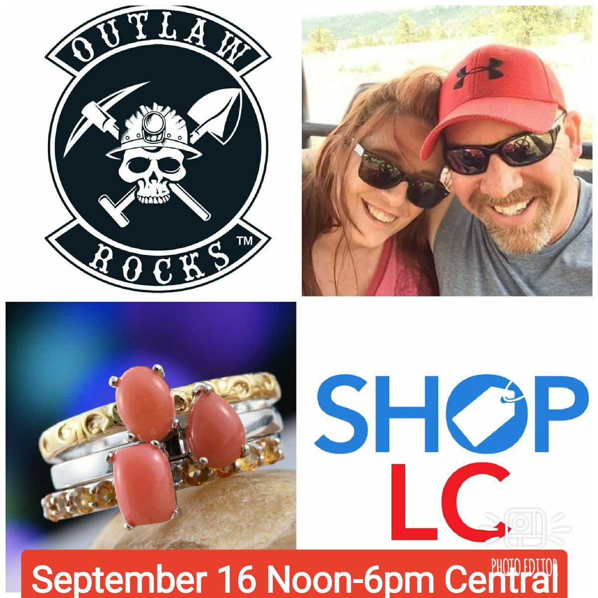 USFireOpal's tweet photo. Catch Michelle and Troy on Shop LC September 16, Noon-6pm Central and don't miss your chance to get some beautiful Oregon peach opal je https://t.co/mYdoJxhVWT